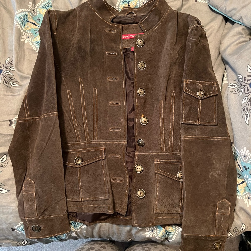 Vintage suede jean